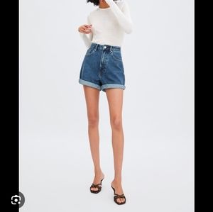 Zara mom denim shorts S36 /4